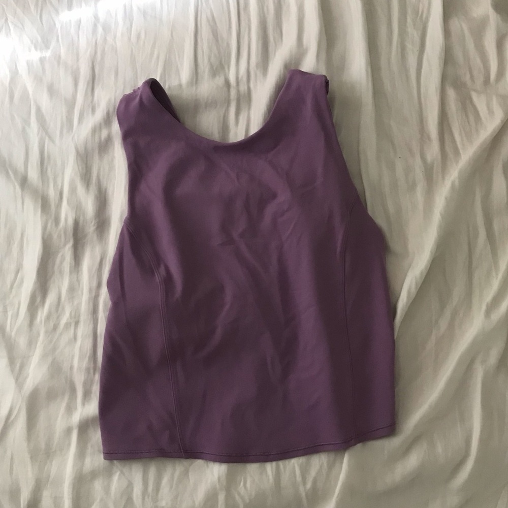 Lululemon Nulu Twist Crop Tank Top